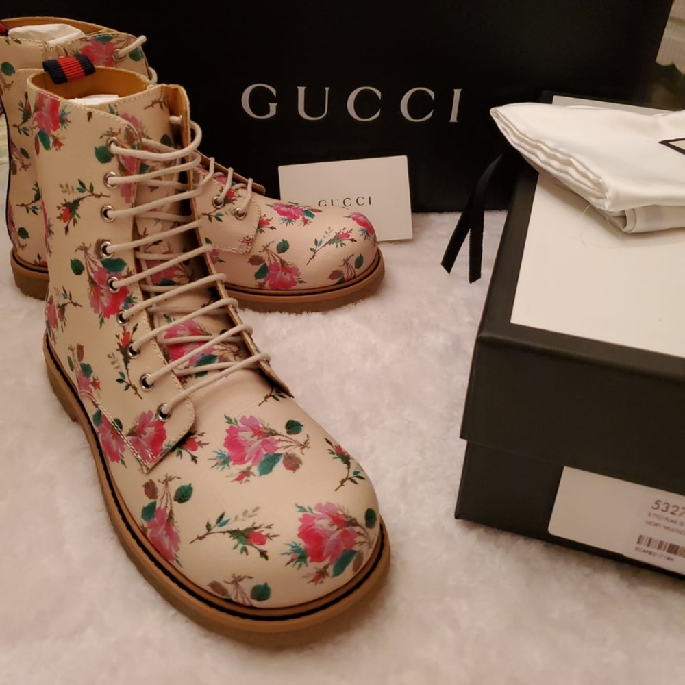 Girls Rose Supreme lace-up boot